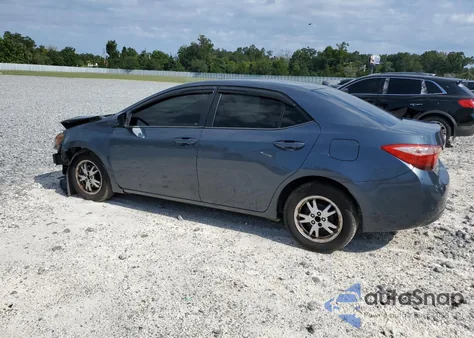 2017 Toyota Corolla L z USA, uszkodzony, nr VIN 2T1BURHE2HC825699